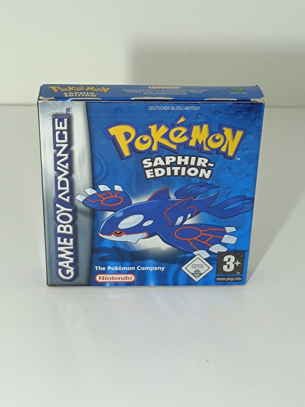 Pokemon Saphir Edition GBA - inkl. Verpackung & Inlay