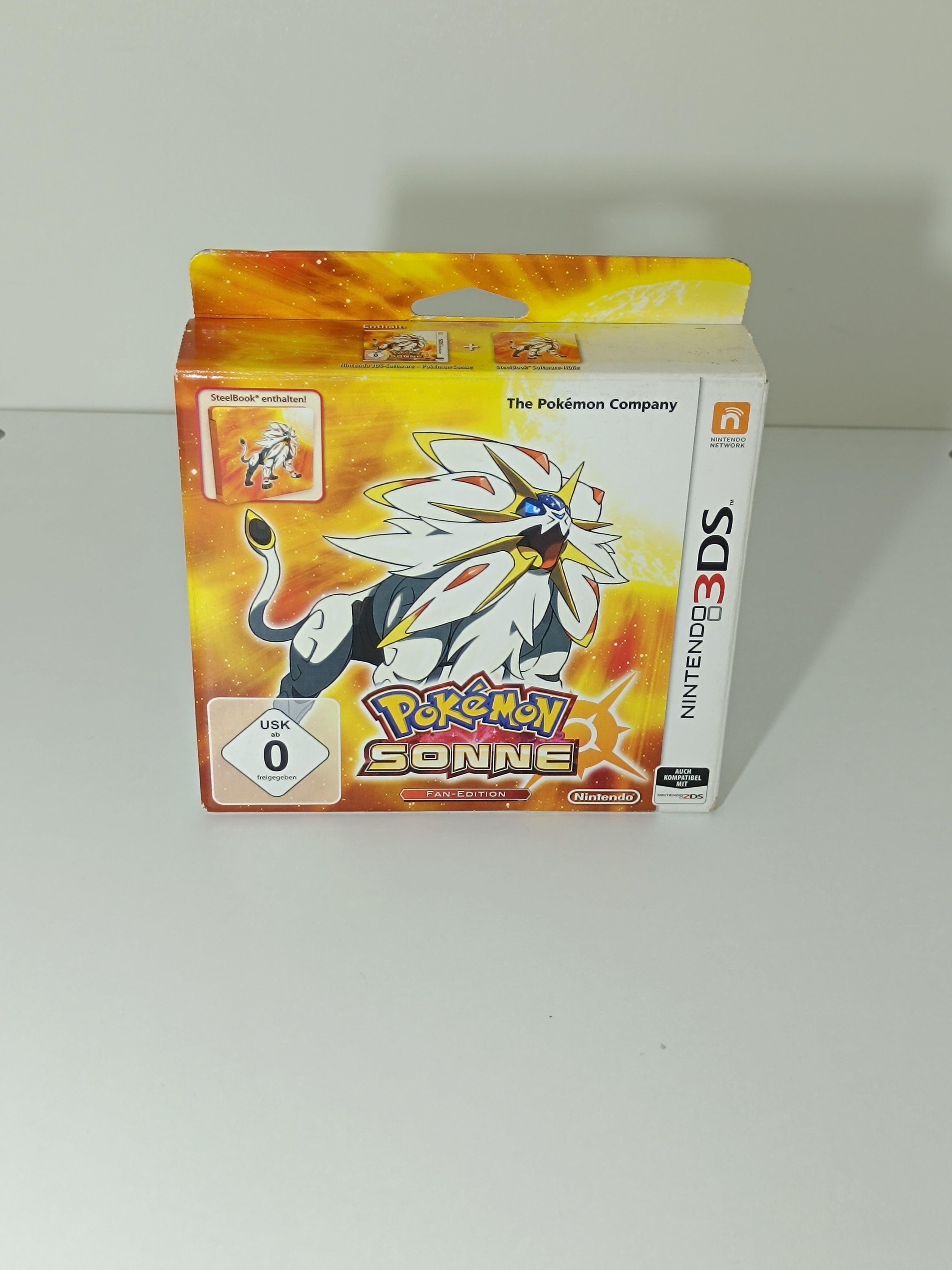 Pokemon Sonne Sealed + Karton & Steelbook