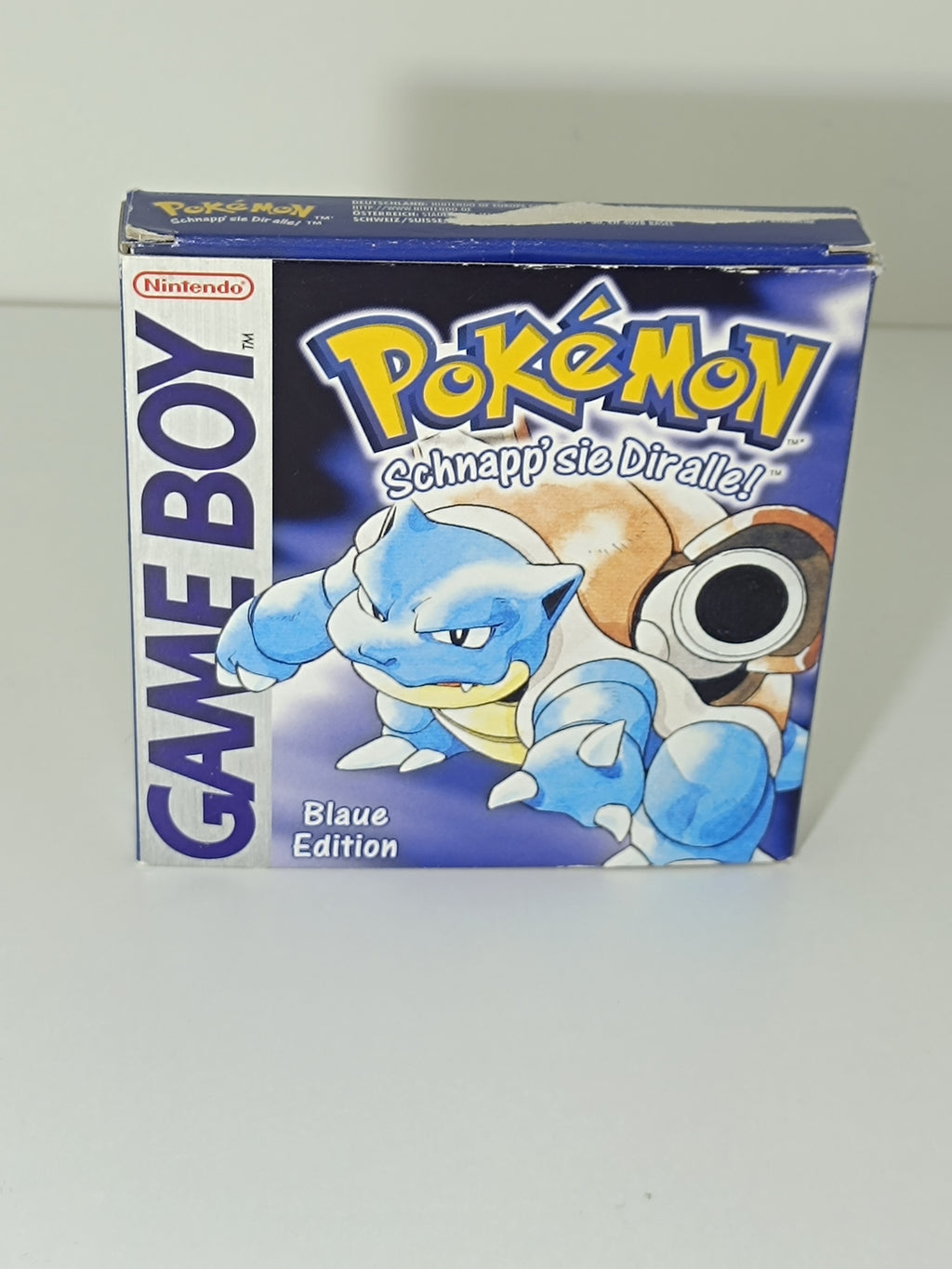Pokemon Blaue Edition Game Boy - inkl. Verpackung