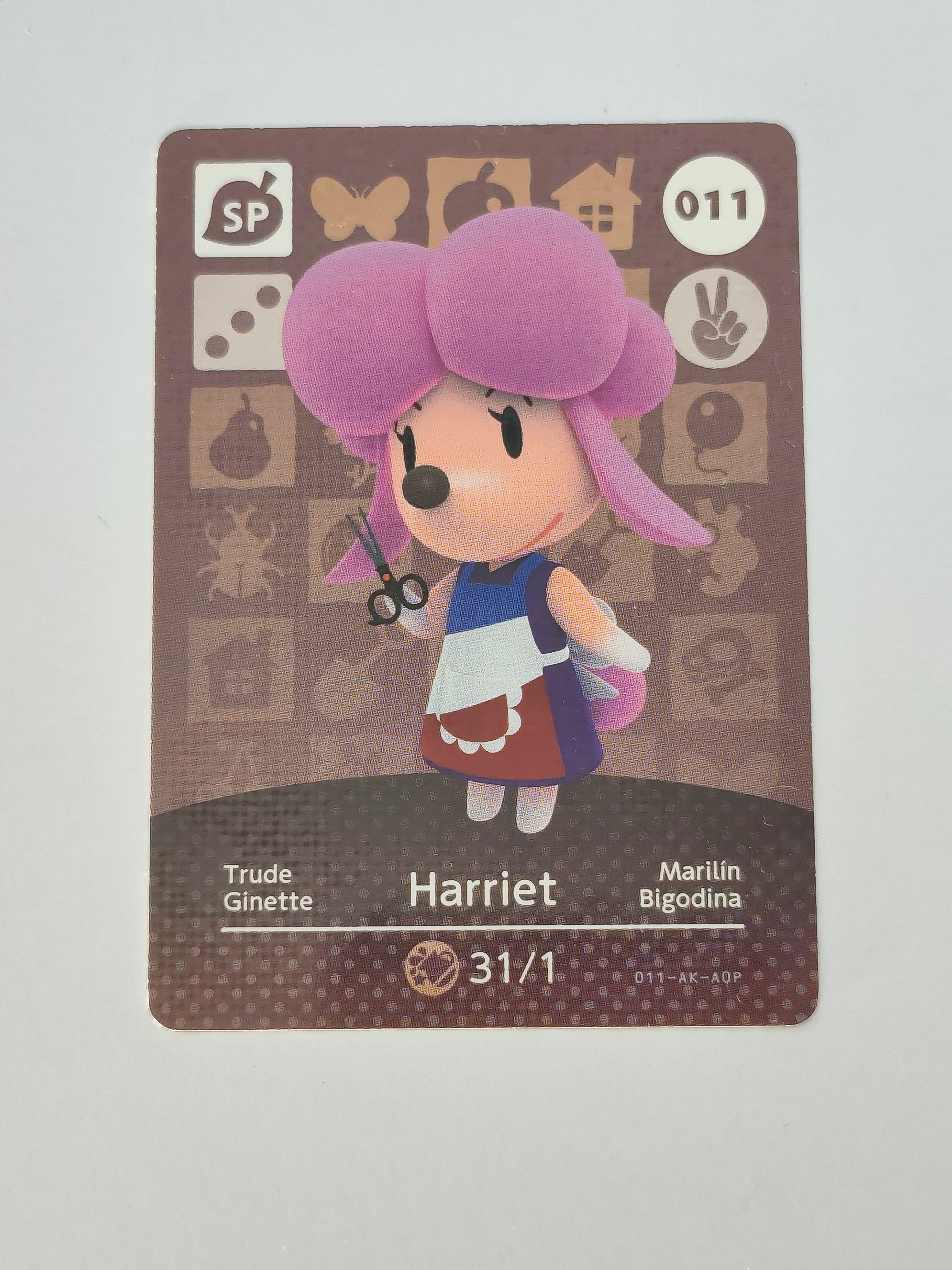 Amiibo Karte | 011 - Harriet