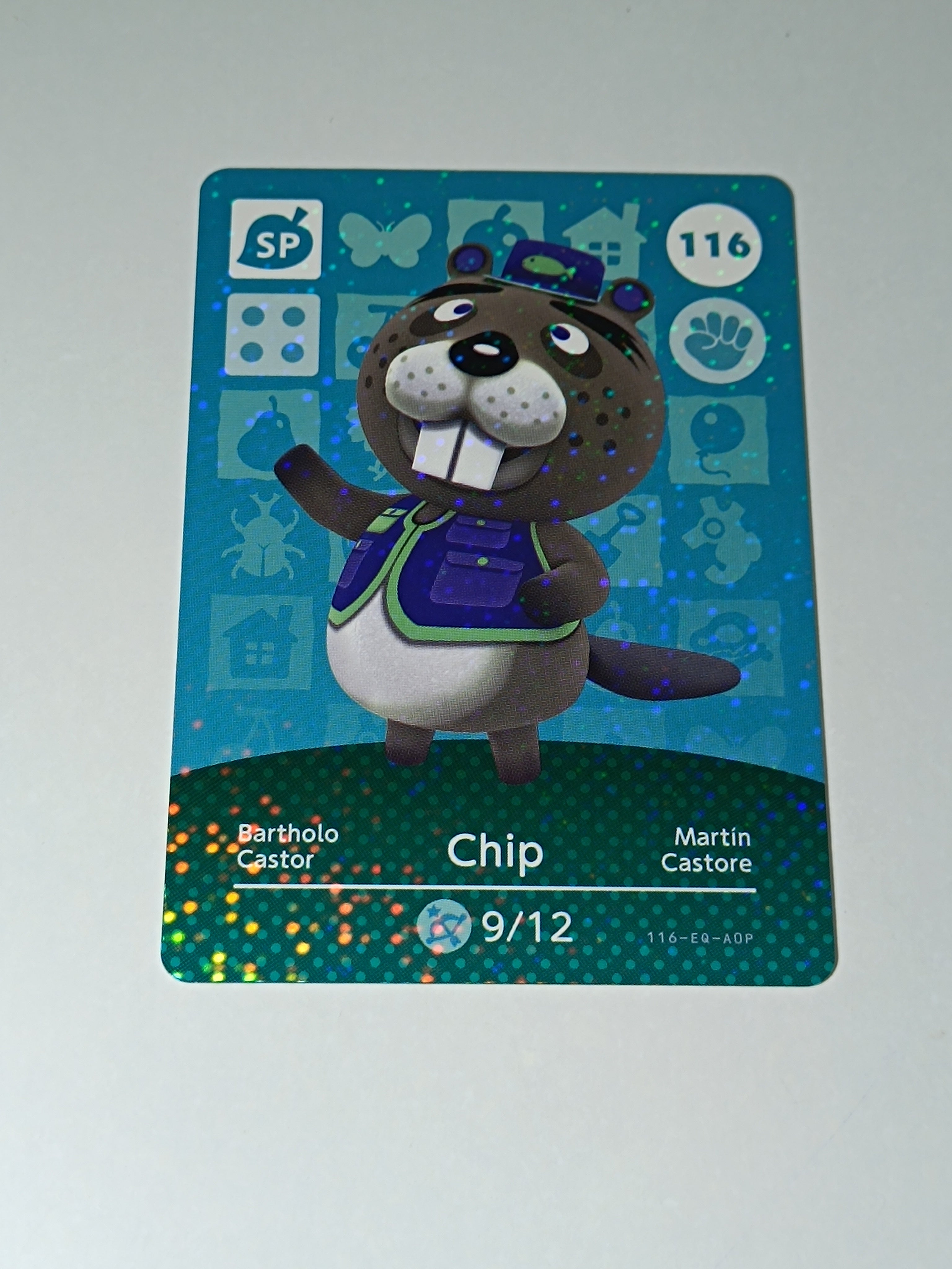 Amiibo Karte | 116 - Chip