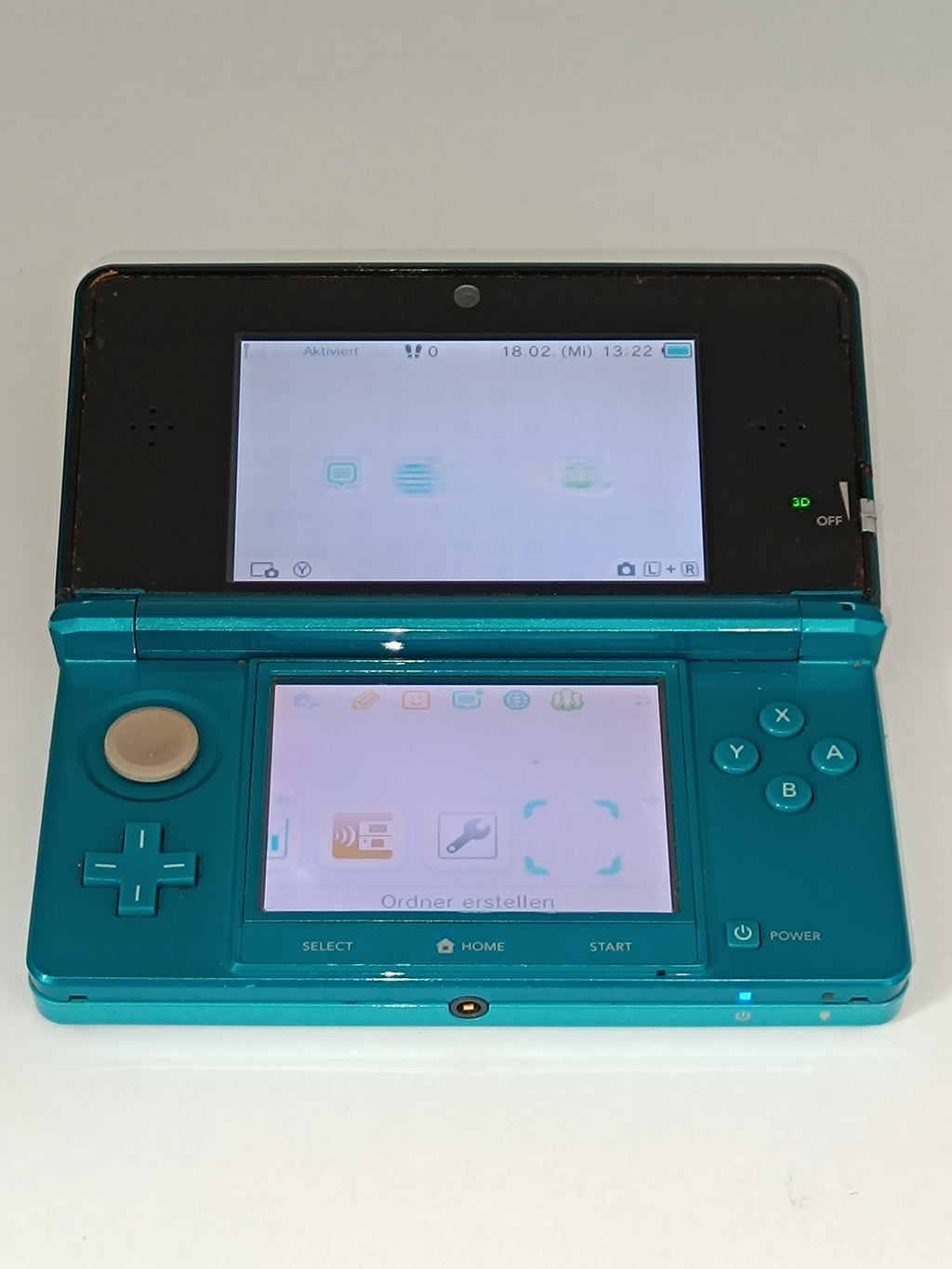 Nintendo 3DS Konsole - Türkis