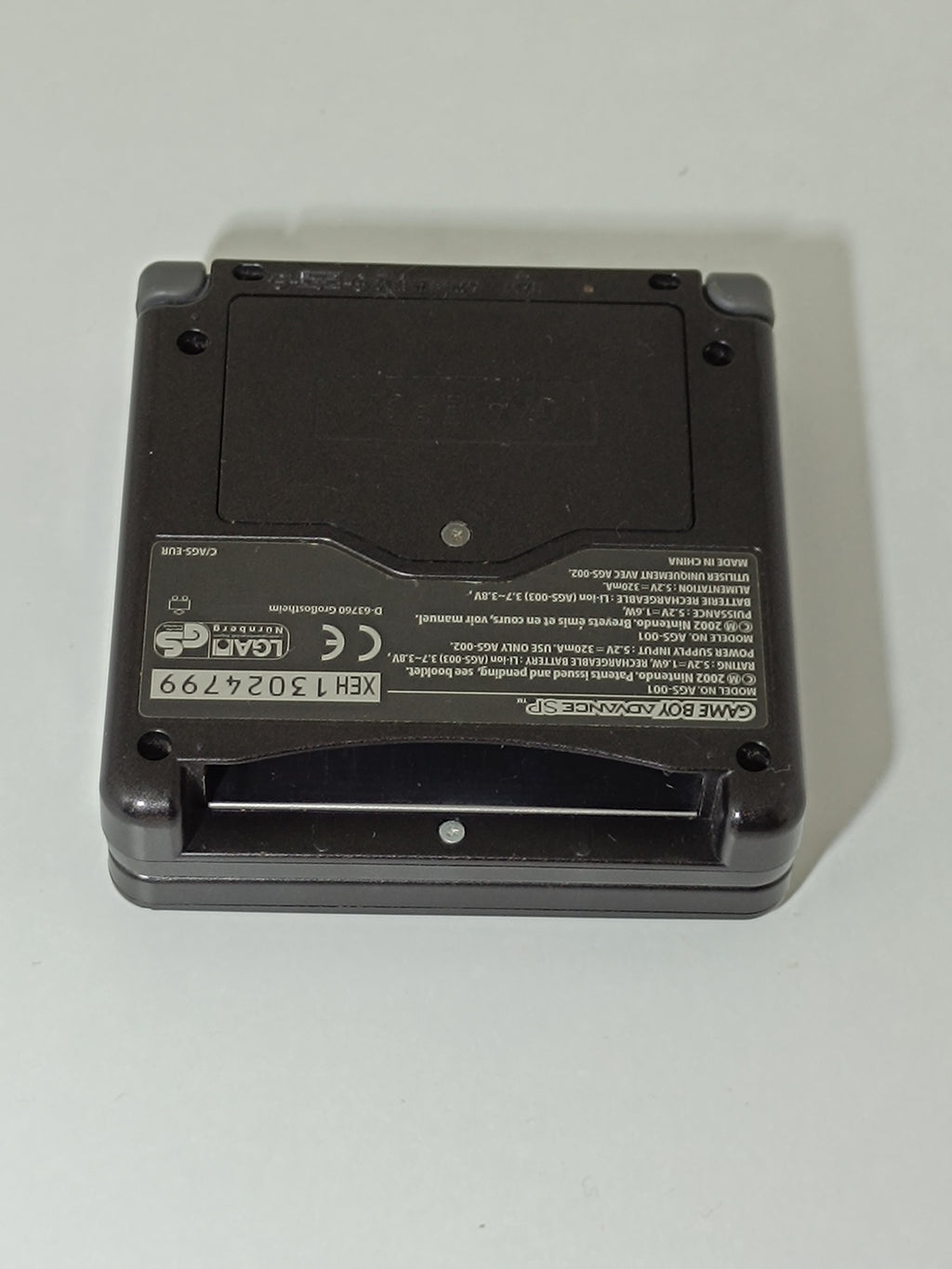 Game Boy Advance SP - schwarz