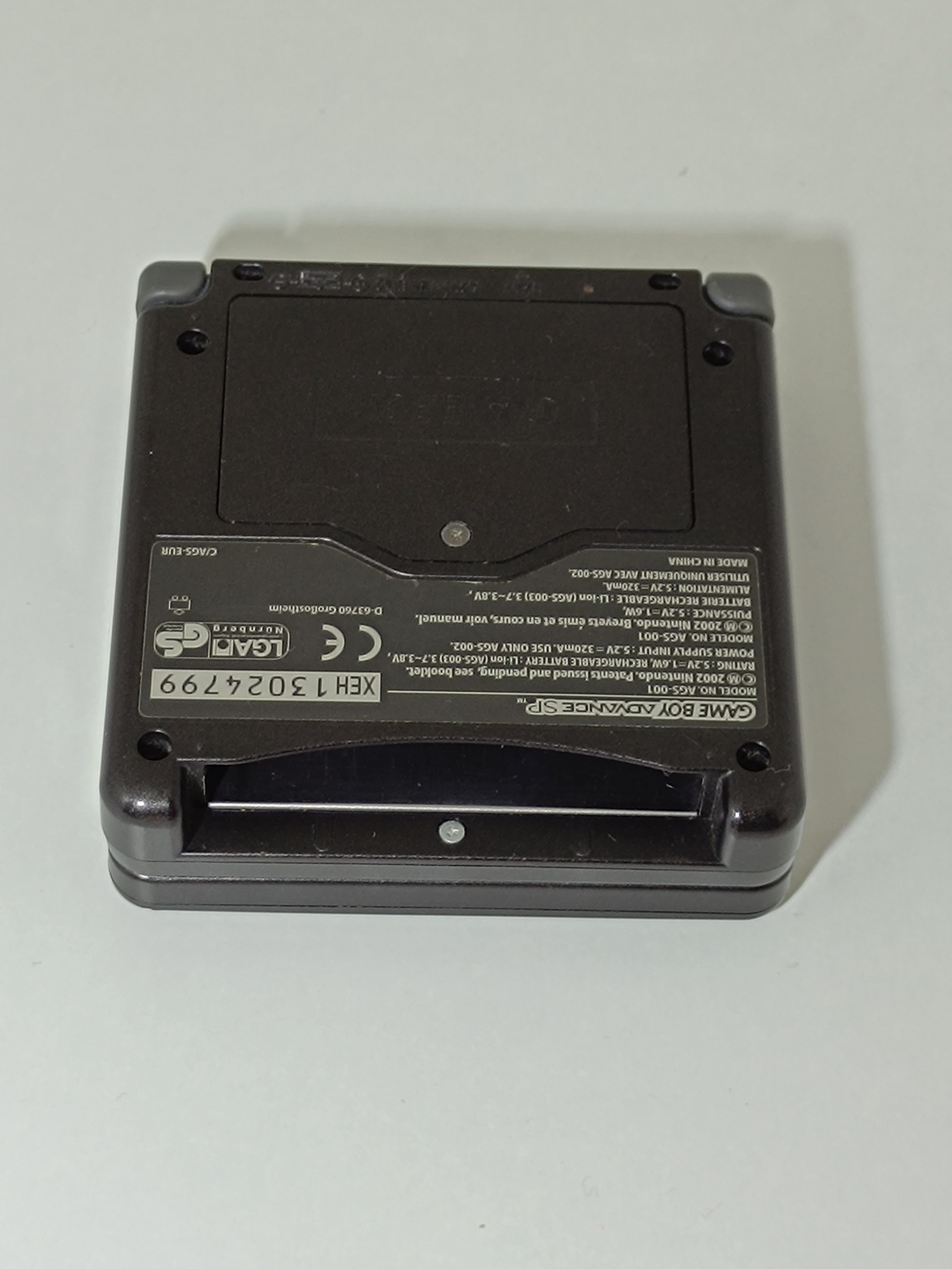 Game Boy Advance SP - schwarz
