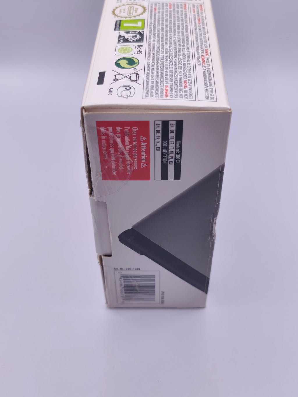 Nintendo 3DS XL - grau - Leerhülle (ohne Konsole)