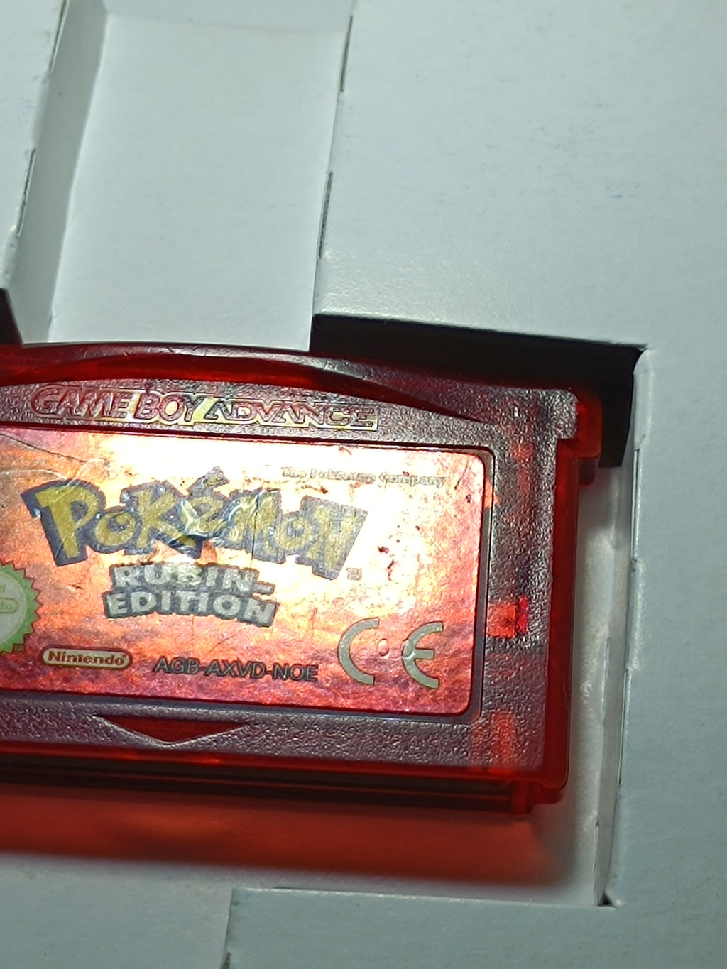 Pokemon Rubin Edition GBA - inkl. Verpackung, Inlay & Anleitung