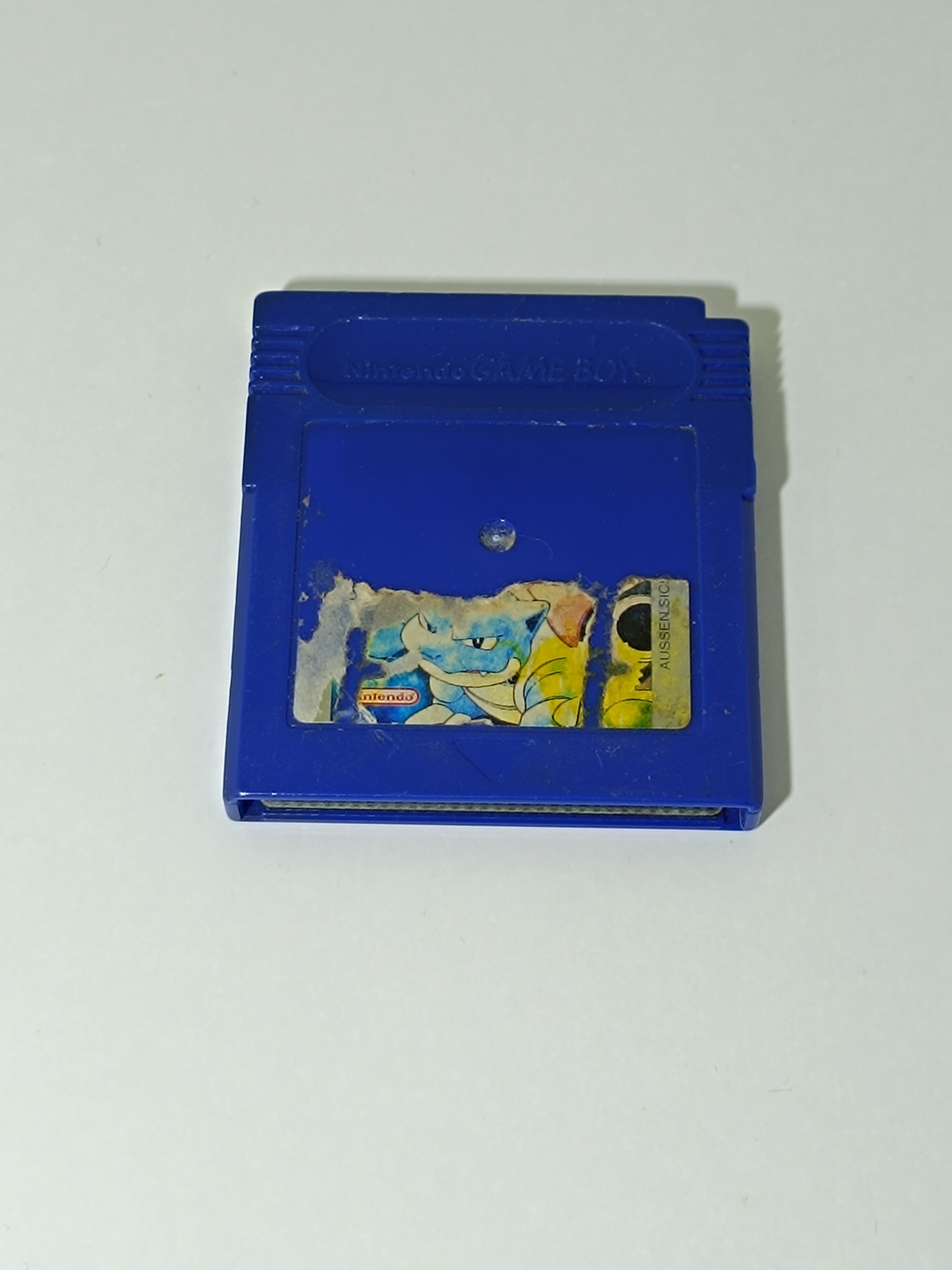 Pokemon Blaue Edition, gebraucht , speichert nicht - Game Boy