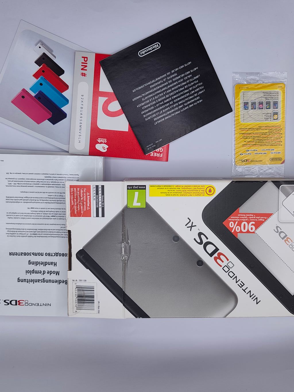 Nintendo 3DS XL - grau - Leerhülle (ohne Konsole)