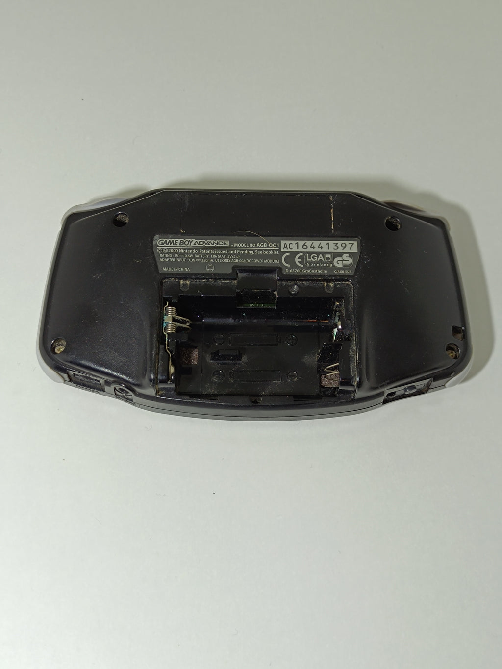 Game Boy Advance - Schwarz / weiß