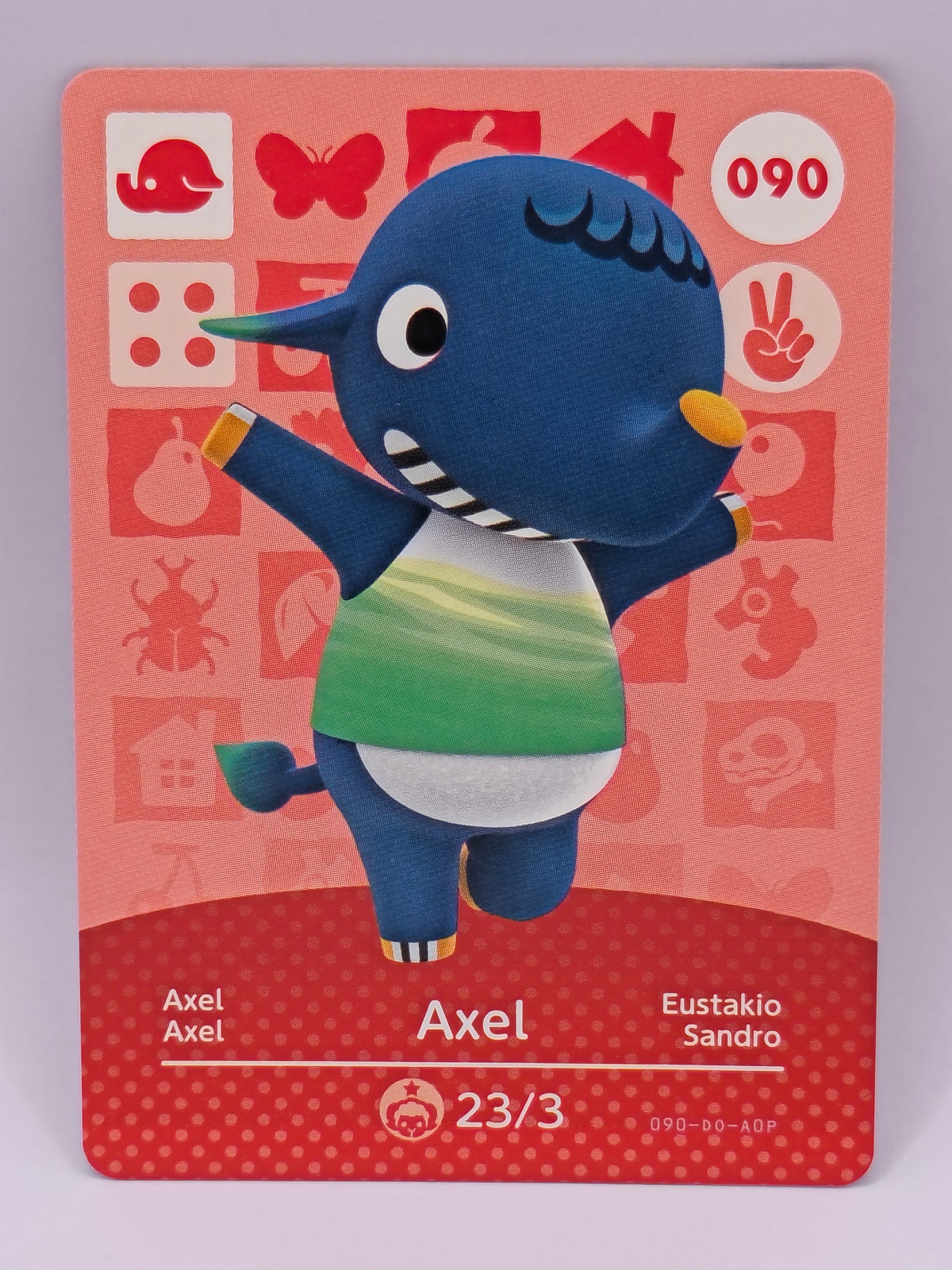 Amiibo Karte | 090 - Axel