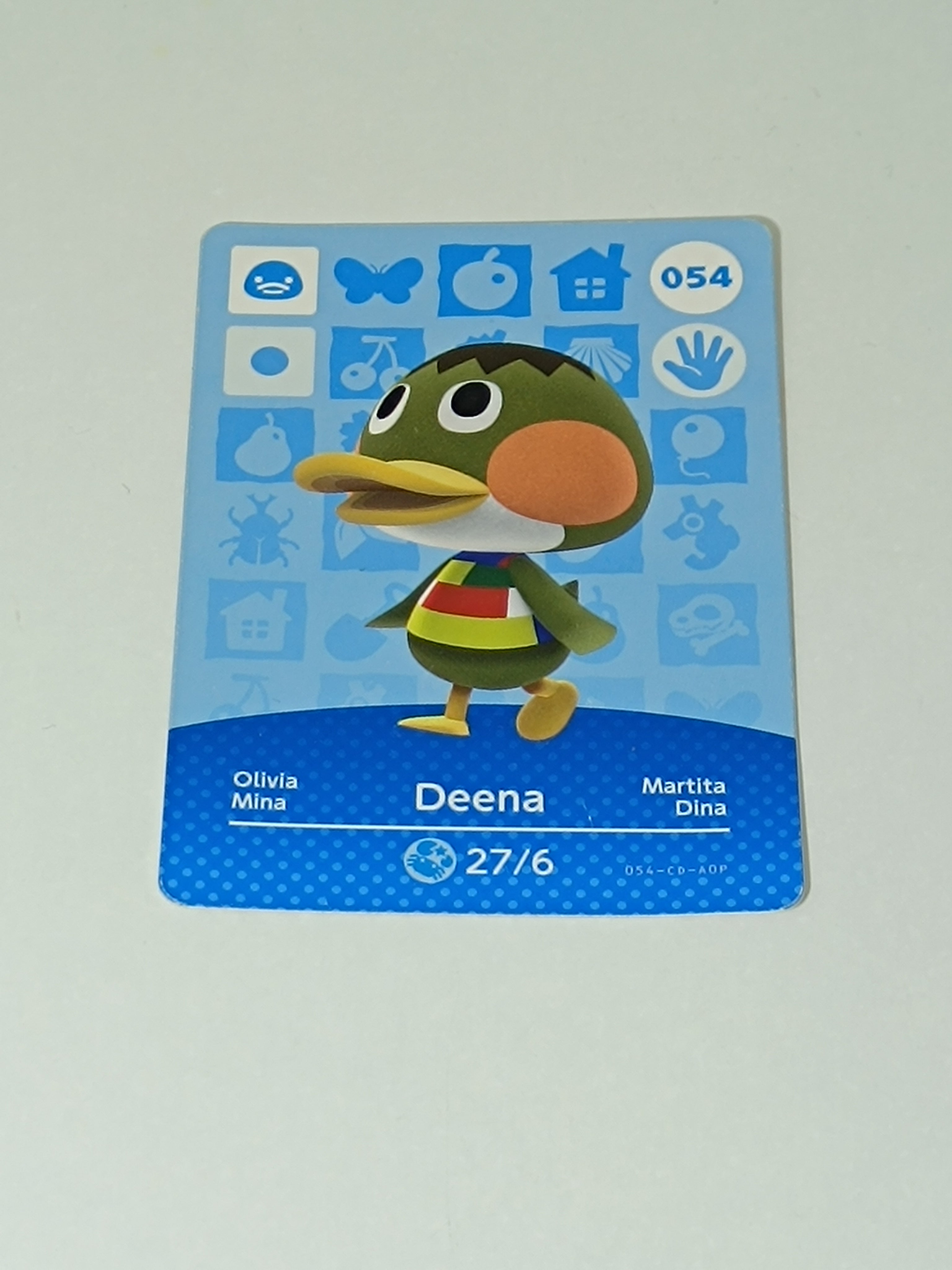 Amiibo Karte | 054 - Deena