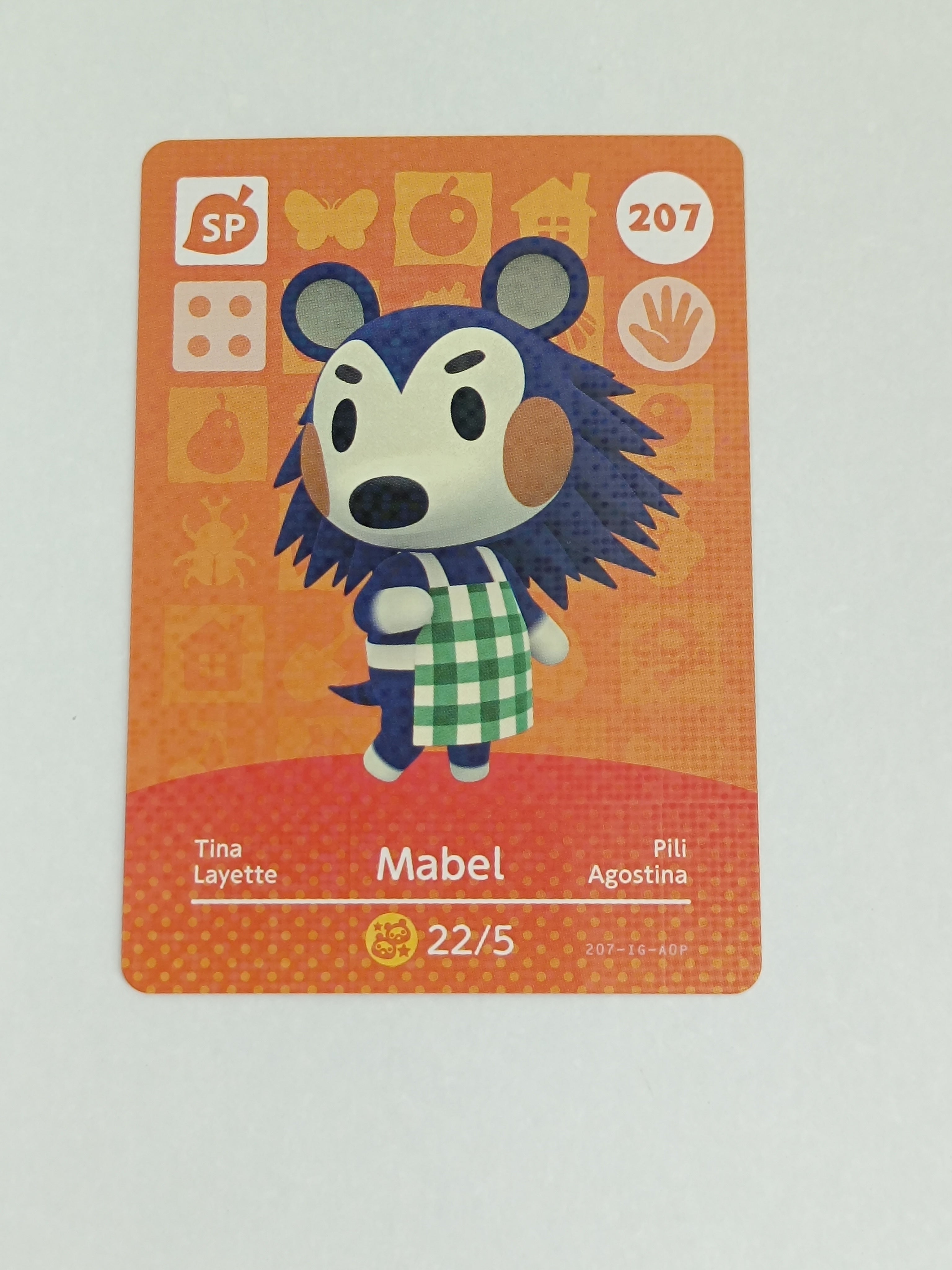 Amiibo Karte | 207 - Mabel